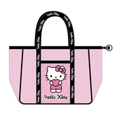Hello kitty - rose - sac de plage premium '62x39x20cm'