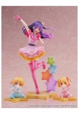 Oshi no ko statuette pvc shibuya scramble figure 1/6 ai, aqua, ruby 25 cm