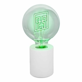 Minecraft lampe led neon creeper