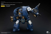 Warhammer the horus heresy figurine 1/18 ultramarines leviathan dreadnought with cyclonic melta lance and siege claws 29 cm