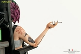 Cyberpunk 2077 phantom liberty statuette 1/4 judy alvarez 51 cm