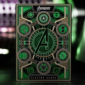Avengers - the infinity saga jeu de cartes à jouer green version