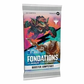 Magic the gathering fondations présentoir boosters jumpstart (24) francais