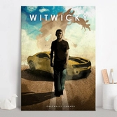 CAR LEGEND - Magnetic Metal Poster 45X32 - Witwicky
