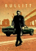 CAR LEGEND - Magnetic Metal Poster 45X32 - Bullit