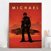 CAR LEGEND - Magnetic Metal Poster 45X32 - Michael