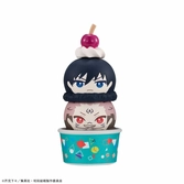 Jujutsu kaisen pack 6 trading figures tsumichen stack up & change 8 cm (with gift)