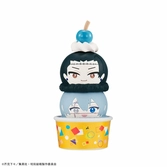 Jujutsu kaisen pack 6 trading figures tsumichen stack up & change 8 cm (with gift)