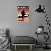 CAR LEGEND - Magnetic Metal Poster 45X32 - Kowalski