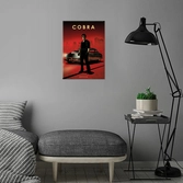 CAR LEGEND - Magnetic Metal Poster 45X32 - Cobra