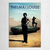 CAR LEGEND - Magnetic Metal Poster 45X32 - Thelma & Louise