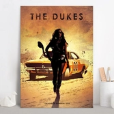 CAR LEGEND - Magnetic Metal Poster 45X32 - The Dukes