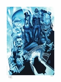 Dc comics impression art print the gates of arkham 46 x 61 cm - non encadrée