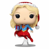 Dc comics pop! heroes vinyl figurine holiday '24- supergirl 9 cm