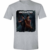 Uncharted - t-shirt the lost legacy cover - grey (xxl)