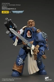 Warhammer 40k figurine 1/18 ultramarines captain in terminator armour 14 cm