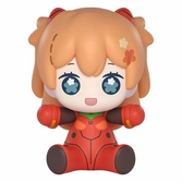 Neon genesis evangelion: rebuild of evangelion figurine chibi huggy good smile asuka shikinami langley: plugsuit ver. 7 cm