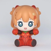 Neon genesis evangelion: rebuild of evangelion figurine chibi huggy good smile asuka shikinami langley: plugsuit ver. 7 cm