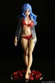 Fairy tail statuette 1/6 jubia lokser gravure_stylesee-through wet shirt red bikini!! 25 cm