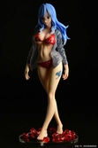 Fairy tail statuette 1/6 jubia lokser gravure_stylesee-through wet shirt red bikini!! 25 cm