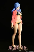 Fairy tail statuette 1/6 jubia lokser gravure_stylesee-through wet shirt black bikini!! 25 cm