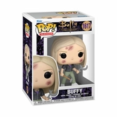 Buffy contre les vampires pop! tv vinyl figurine buffy w/weapons 9 cm