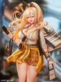 Goddess of victory: nikke statuette pvc 1/7 rupee deluxe edition 30 cm