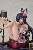High school dxd hero statuette pvc 1/6.5 akeno himejima: light novel 15th anniversary ver. 17 cm