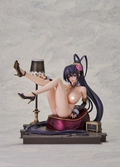 High school dxd hero statuette pvc 1/6.5 akeno himejima: light novel 15th anniversary ver. 17 cm