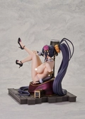 High school dxd hero statuette pvc 1/6.5 akeno himejima: light novel 15th anniversary ver. 17 cm