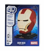 Marvel: 4d build - iron man head 3d puzzle