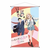 My dress-up darling wallscroll marin & wakana 60 x 90 cm