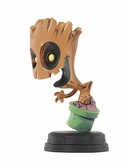 Marvel animated statuette groot (in pot) 10 cm