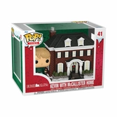 Maman, j'ai raté l'avion ! pop! town vinyl figurine kevin with mccallister home 9 cm