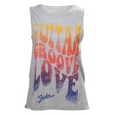 T-Shirt Femme Fender : Guitar Groove Love - XXL
