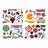 Stranger things stickers tech
