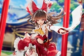 Touhou project statuette pvc 1/6 eternal shrine maiden reimu hakurei deluxe edition 30 cm