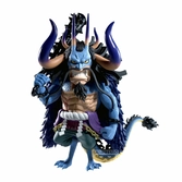 One piece - kaido - figurine mega world collectable 13cm
