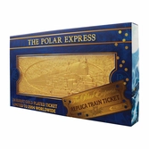 Harry potter - ticket de train poudlard express 24k plaqué or