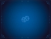 Tapis de jeu neoprene 90 x 70 cm d20 bleu saphir