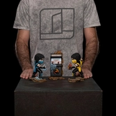 Mortal kombat figurines mini co. pvc scorpion vs. subzero arcade set 15 cm