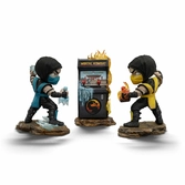 Mortal kombat figurines mini co. pvc scorpion vs. subzero arcade set 15 cm