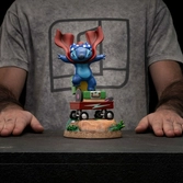 Lilo & stitch statuette 1/10 art scale stitch laundry 19 cm