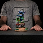 Lilo & stitch statuette 1/10 art scale stitch hula 17 cm