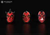 Legendari accessoires nibiru villains head pack