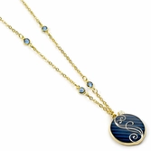 Wicked - logo shiz bleu - collier