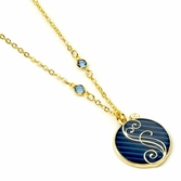 Wicked - logo shiz bleu - collier