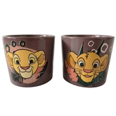 Roi lion - simba & lana - pot de fleurs 7cm