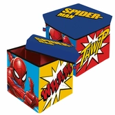 Spider-man - tabouret & rangement - '30x30x30cm'