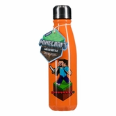 Minecraft - steve - bouteille d'eau en métal 600ml